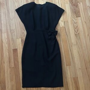 Vintage 1980’s Dara Jeffries by Linda Hurley Black Bow Dress